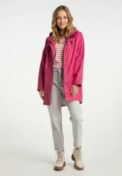 Schmuddelwedda Manteaux De Pluie Manteau Mi-saison Femme Rose -Schmuddelwedda Ventes a785124e5c77818c790c8d7bcb85e370
