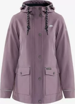 Schmuddelwedda Vestes Dextérieur Veste Fonctionnelle Albee Femme Violet Foncé