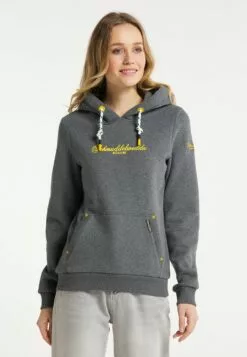 Schmuddelwedda Sweats à Capuche Sweat-shirt Büsum Femme Gris Chiné -Schmuddelwedda Ventes aeeecae8cabcaf433e22cf65d1f51ef0