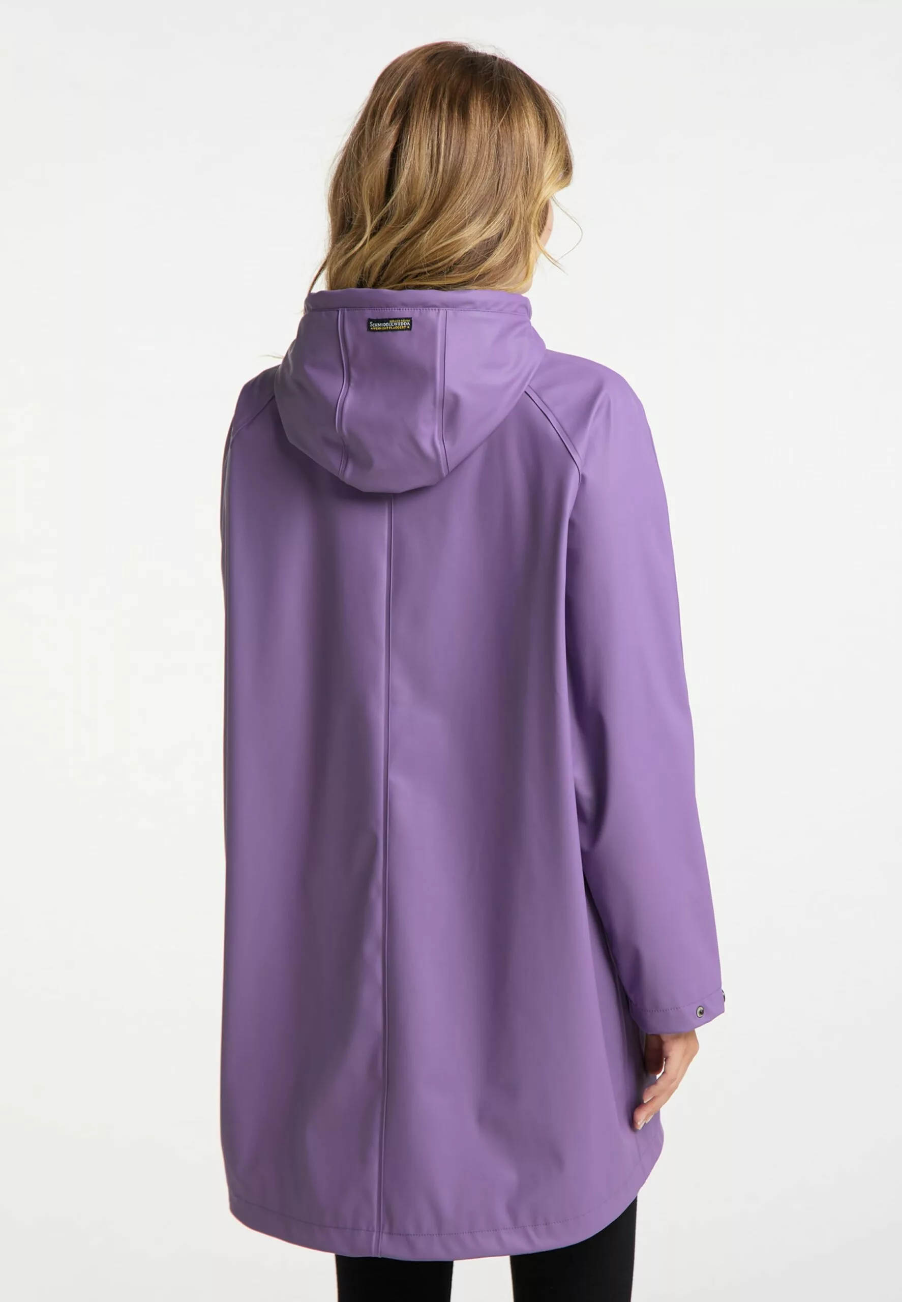 Schmuddelwedda Manteaux De Pluie Manteau Mi-saison Femme Violet Clair 5 Schmuddelwedda Manteaux De Pluie Manteau Mi-saison Femme Violet Clair – Image 3