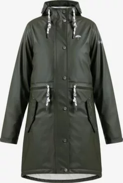 Schmuddelwedda Manteaux De Pluie Manteau Fonctionnel Femme Sapin