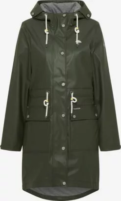 Schmuddelwedda Manteaux De Pluie Manteau Fonctionnel Femme Kaki