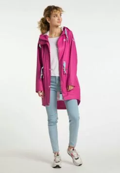 Schmuddelwedda Manteaux De Pluie Manteau Fonctionnel Incus Femme Fuchsia -Schmuddelwedda Ventes bbdb7a34223d2599d8827623a098c8c4