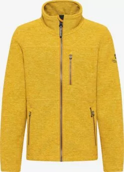 Schmuddelwedda Vestes En Polaire Veste En Polaire Homme Jaune Chiné