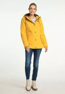 Schmuddelwedda Vestes Dhiver Veste D’hiver Femme Jaune -Schmuddelwedda Ventes be396f80c95f2eb5f92685069aa17138