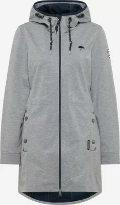 Schmuddelwedda Vestes Dextérieur Veste Fonctionnelle Kianna Femme Gris