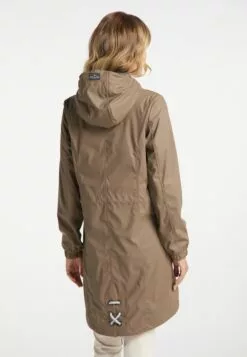 Schmuddelwedda Manteaux De Pluie Manteau Mi-saison Femme Marron -Schmuddelwedda Ventes c28b2069a809ec29b5d3a0331b8d73fa