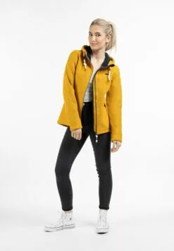 Schmuddelwedda Vestes Dextérieur Veste En Polaire Femme Jaune Chiné -Schmuddelwedda Ventes c4a87c583ba38a848649f5ae868d046f