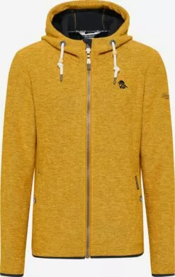 Schmuddelwedda Vestes En Polaire Veste En Polaire Homme Moutarde