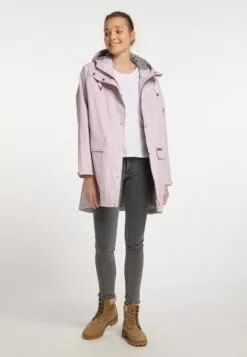 Schmuddelwedda Manteaux De Pluie Manteau Mi-saison Femme Rose Clair -Schmuddelwedda Ventes c89ac01c0601c561cc750a0797629368