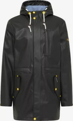 Schmuddelwedda Vestes De Mi-saison Parka Mi-saison Homme Noir