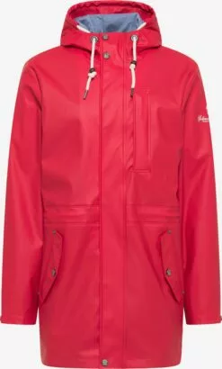 Schmuddelwedda Vestes De Mi-saison Parka Mi-saison Homme Rouge