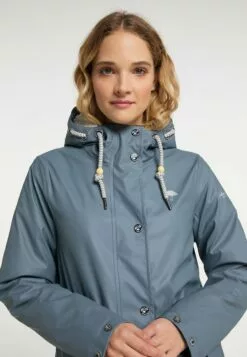 Schmuddelwedda Manteaux De Pluie Manteau Fonctionnel Femme Bleu Fumé -Schmuddelwedda Ventes d0c1488c4e8e2fff40aedc3a832dc5fa 1