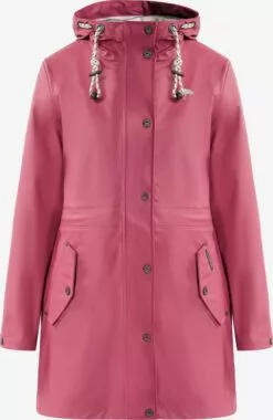 Schmuddelwedda Manteaux De Pluie Manteau Fonctionnel Altiplano Femme Fuchsia