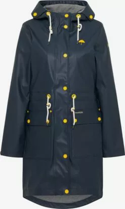 Schmuddelwedda Manteaux De Pluie Manteau Fonctionnel Incus Femme Noir