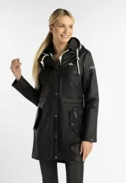 Schmuddelwedda Manteaux De Pluie Manteau Fonctionnel Femme Noir -Schmuddelwedda Ventes d445336259f87b2633a3e9455c755c83