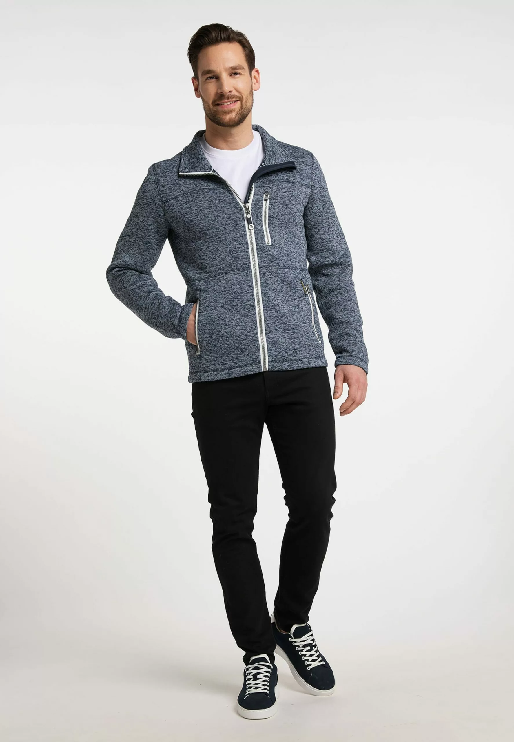 Schmuddelwedda Vestes En Polaire Veste En Polaire Philon Homme Bleu-gris 6 Schmuddelwedda Vestes En Polaire Veste En Polaire Philon Homme Bleu-gris – Image 4