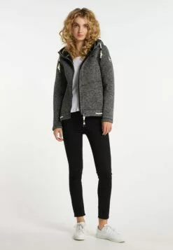 Schmuddelwedda Vestes Dextérieur Veste En Polaire Femme Gris Chiné -Schmuddelwedda Ventes d5ec4b031dea1ed73dff1337d49ecb20