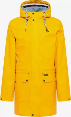 Schmuddelwedda Sweats à Capuche Sweat-shirt Homme Jaune