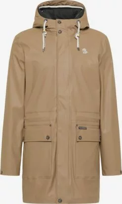 Schmuddelwedda Sweats à Capuche Sweat-shirt Homme Beige Foncé