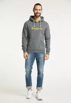 Schmuddelwedda Sweats à Capuche Sweat-shirt Lübeck Homme Gris Foncé / Gris Chiné -Schmuddelwedda Ventes d98975ca6374a3761b7478cb9dab93da