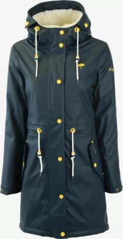 Schmuddelwedda Manteaux De Pluie Manteau Fonctionnel Femme Marine