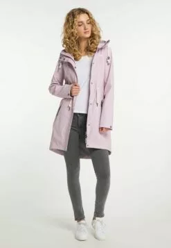 Schmuddelwedda Manteaux De Pluie Manteau Mi-saison Femme Rose Clair -Schmuddelwedda Ventes dcb4456f44fb5ea2a53e15ca68cfa742