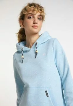 Schmuddelwedda Sweats à Capuche Sweat-shirt Femme Bleu Clair -Schmuddelwedda Ventes e11247baf1d251077e21825faf190dc4