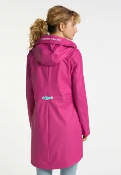 Schmuddelwedda Manteaux De Pluie Manteau Fonctionnel Incus Femme Fuchsia -Schmuddelwedda Ventes e2658ae265dd83dcabcc11fba8c17275