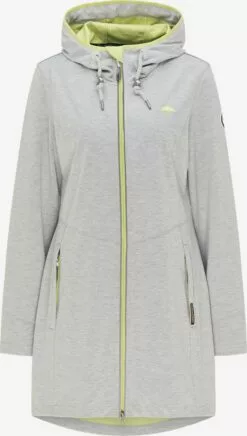 Schmuddelwedda Manteaux De Pluie Manteau Fonctionnel Femme Gris Clair