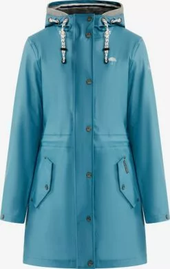 Schmuddelwedda Manteaux De Pluie Manteau Fonctionnel Altiplano Femme Bleu