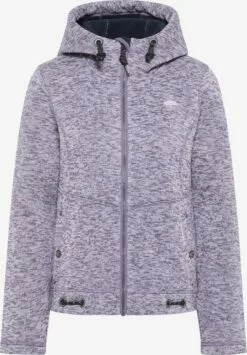 Schmuddelwedda Vestes Dextérieur Veste En Polaire Femme Violet Chiné