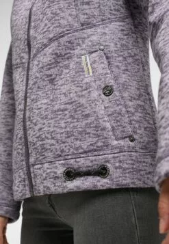 Schmuddelwedda Vestes Dextérieur Veste En Polaire Femme Violet Chiné -Schmuddelwedda Ventes f171fd539c0fdc6f1f402e7917bf9419