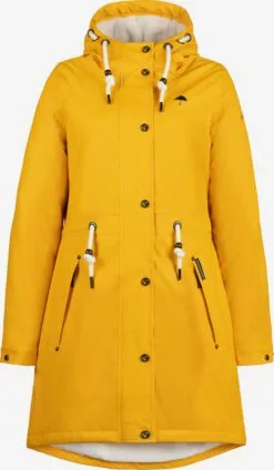 Schmuddelwedda Manteaux De Pluie Manteau Fonctionnel Femme Jaune
