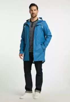 Schmuddelwedda Vestes De Mi-saison Parka Mi-saison Homme Bleu Roi -Schmuddelwedda Ventes f93a03b93379a85e71c1356a8c4ad703