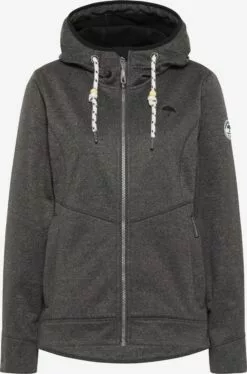 Schmuddelwedda Vestes Dextérieur Veste Fonctionnelle Femme Gris Foncé