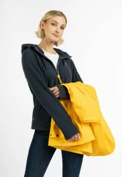 Schmuddelwedda Vestes De Mi-saison Veste Mi-saison Femme Jaune -Schmuddelwedda Ventes fea05cda19946e8f8b0c28409da5327c