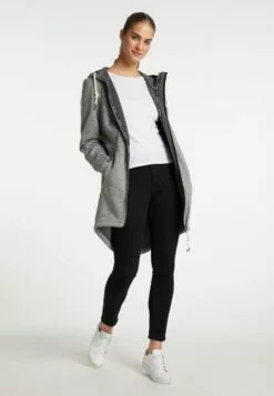 Schmuddelwedda Manteaux De Mi-saison Manteau Mi-saison Femme Gris Chiné -Schmuddelwedda Ventes feee08b83c9f854bfba9b822294fe647